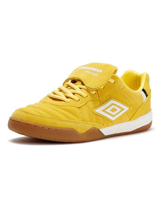 Umbro Yellow Speciali Tr Suede/ Trainers