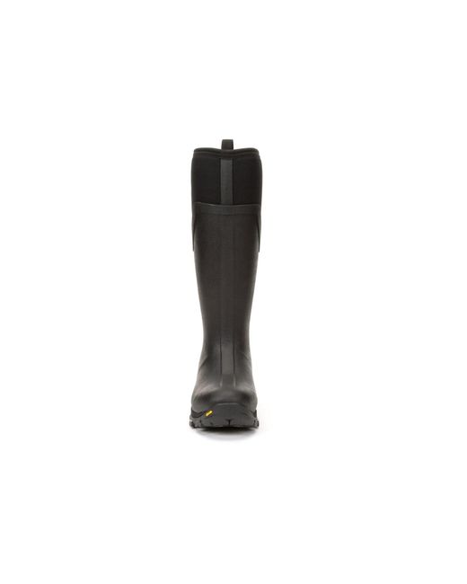 Muck Boot Black Arctic Ice Tall Rubber/Hot Wellington Boots