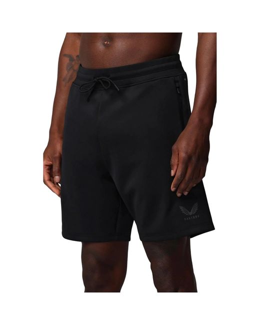 Castore Black Flex Activewear Shorts for men