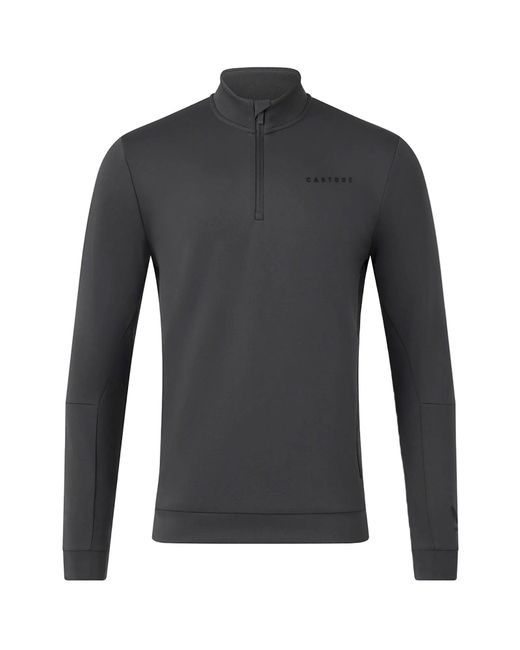Castore Gray Flex 1/4 Zip Sweatshirt for men
