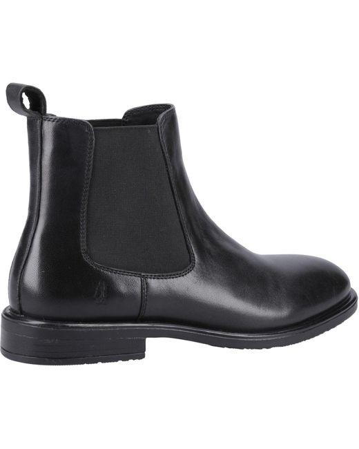 Hush Puppies Black Viola Leather Boots