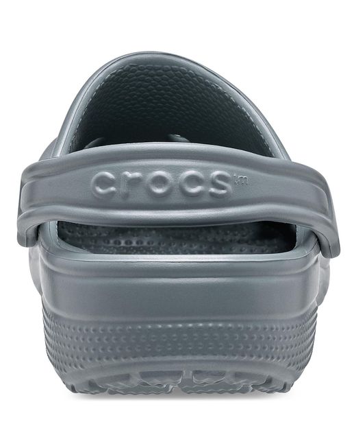 CROCSTM Gray Classic Clog Thermoplastic Concrete Clogs for men