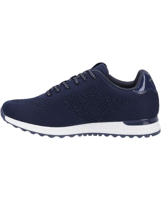 Hush Puppies Blue Katrina Textile Trainers