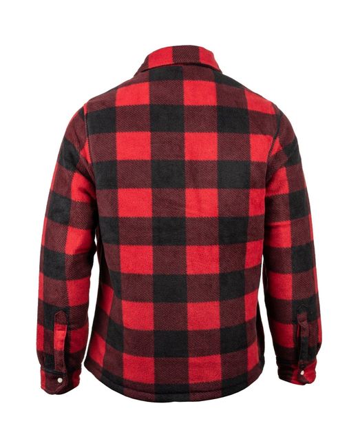 Dickies Red Portland Synthetic Casual Shirt for men