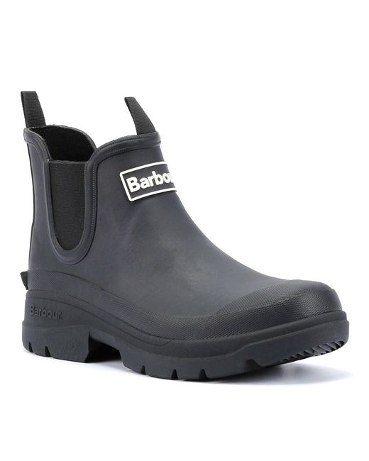 Barbour Black Nimbus Ankle Wellington Boots