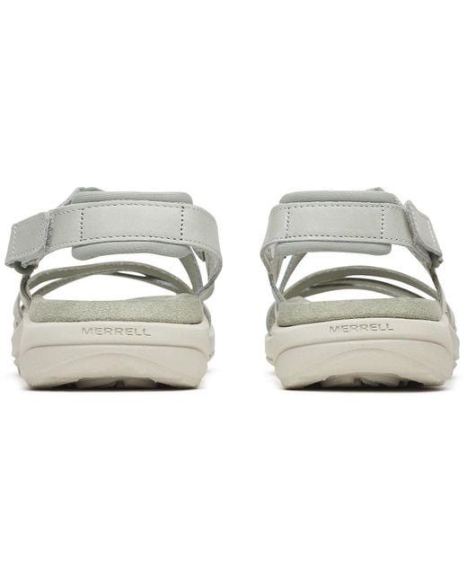 Merrell Metallic Harbor Backstrap Leather Light Sandals