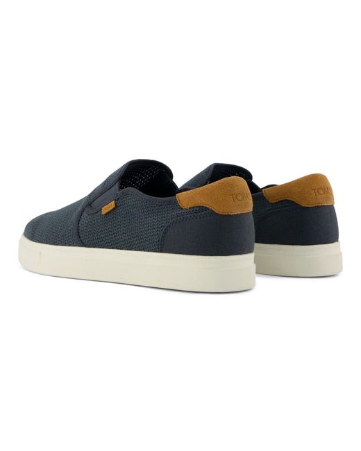 TOMS Blue Baja 2.0 Cotton Trainers for men