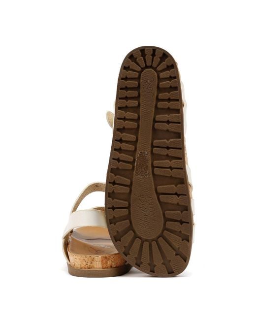 Blowfish Metallic Leni Bone Sandals