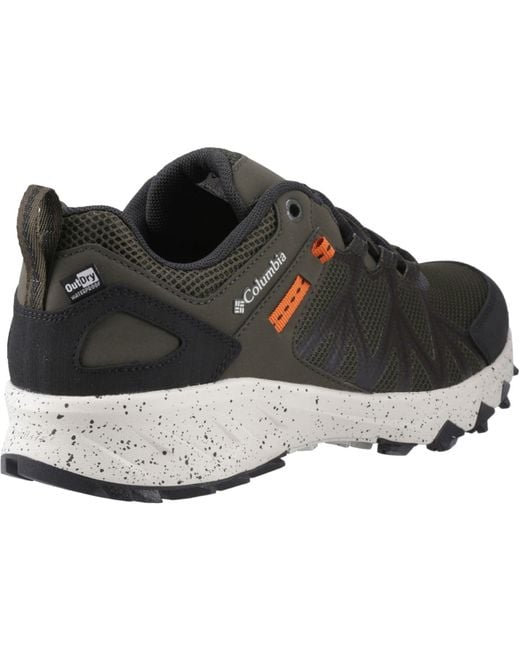 Columbia Black Peakfreak Ii Outdry Polyester Deep/Desert Sun Hiking Boots for men