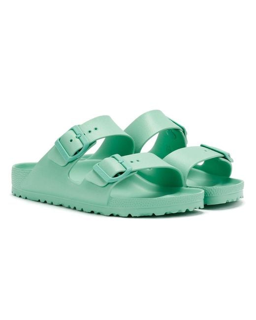 Birkenstock Green Arizona Eva Narrow Bold Jade Sandals