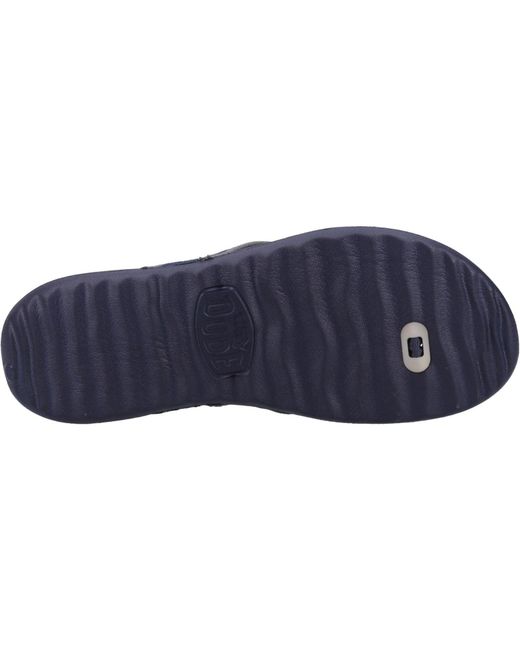 HeyDude Blue Myers Flip Sport Mode Synthetic Sandals for men