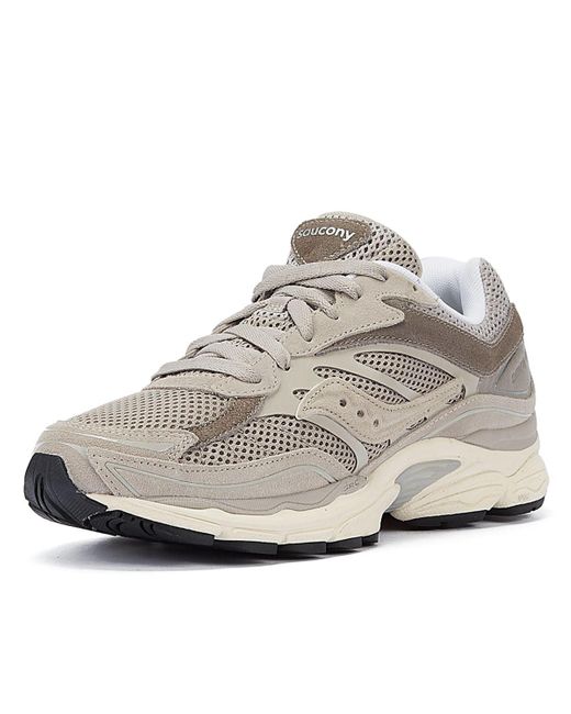 Saucony Gray Progrid Omni 9 Premium Trainers