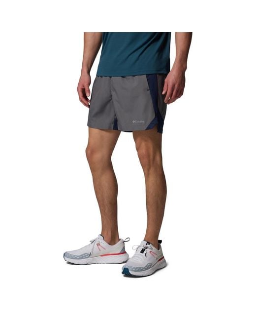 Columbia Blue Three Pitch Shorts for men