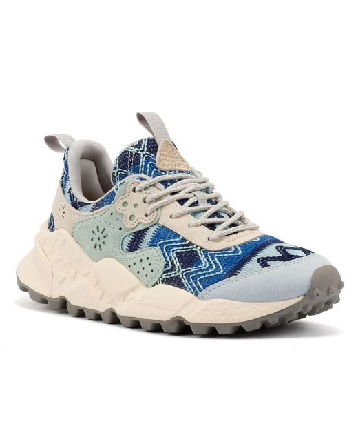 Flower Mountain Blue Kotetsu Turnschuhe