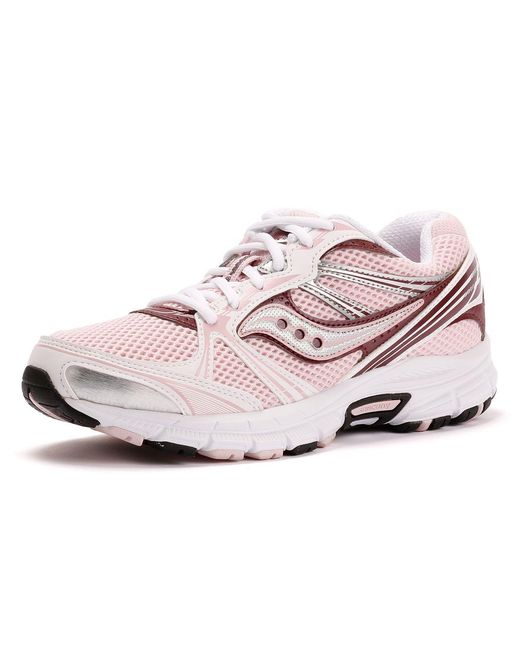 Saucony White Grid Legacy Silk/ Trainers