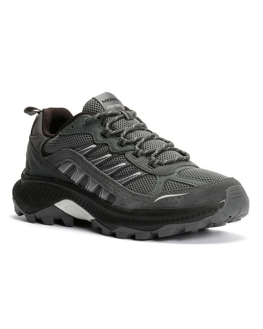 Merrell Black Speed Strike 2 Trek Alloy Trainers for men