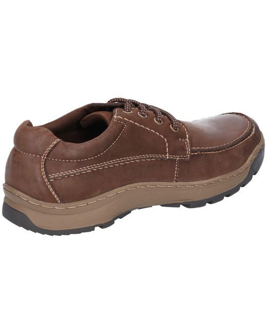Tucker Scarpe Stringate Da Uomo di Hush Puppies in Brown