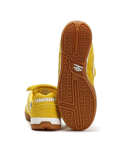 Umbro Yellow Speciali Tr Suede/ Trainers