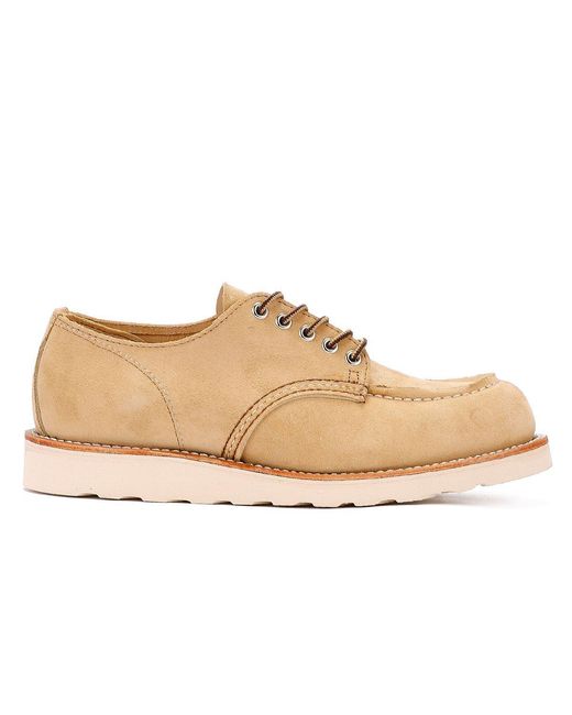 Red Wing Natural Shoes Shop Moc Oxford 8092 Hawthorne Prairie Suede for men