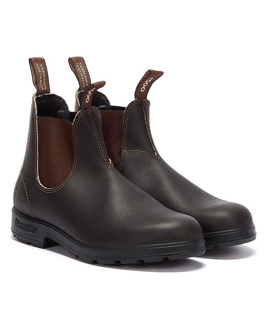 Blundstone Brown 500 Originals Stout Boots