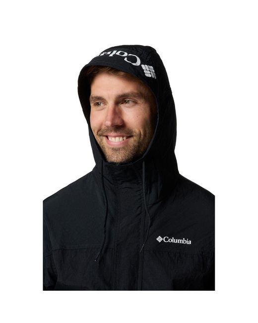 Columbia Black Challenger Ii Windbreaker Jackets for men