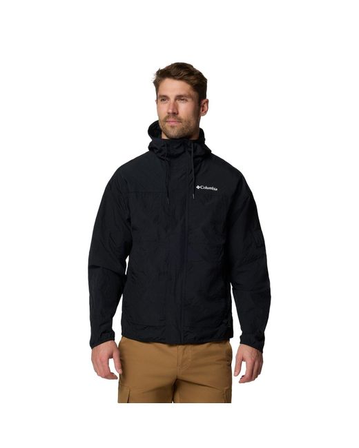 Columbia Black Challenger Ii Windbreaker Jackets for men