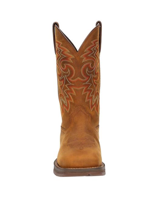 Durango Brown Rebel Leather Russet Boots for men