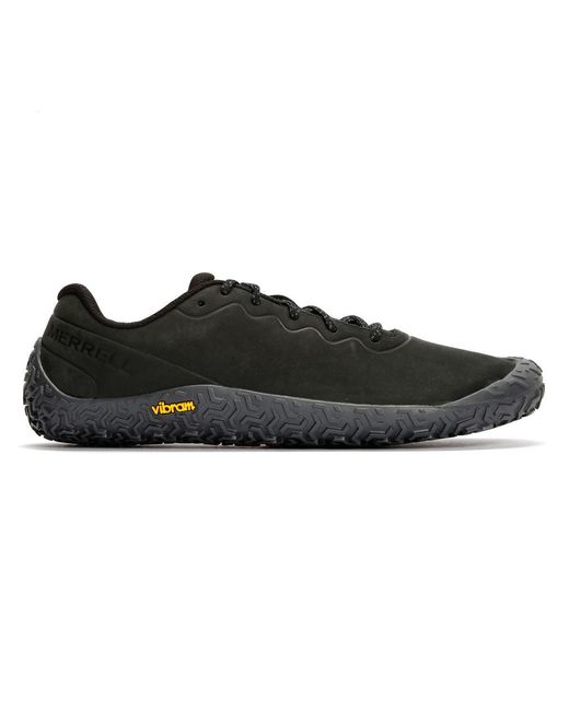 Merrell Black Vapour Glove 6 Leather Trainers for men
