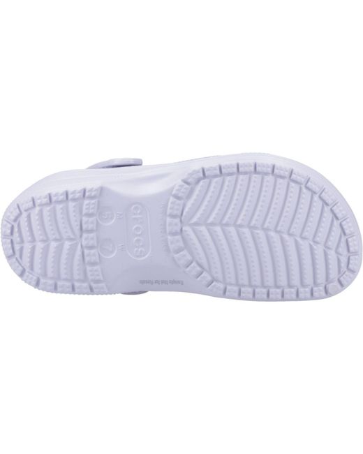 CROCSTM Purple Classic Frosted Synthetic Moon Clogs