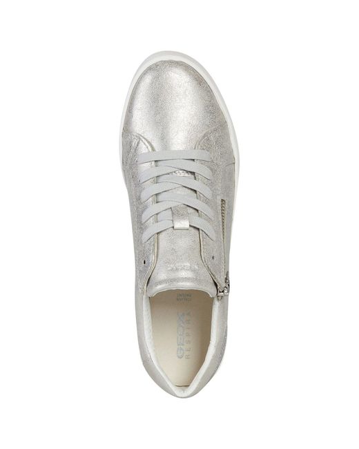 Geox Gray D Blomiee A Synthetic Polyurethane Sneakers