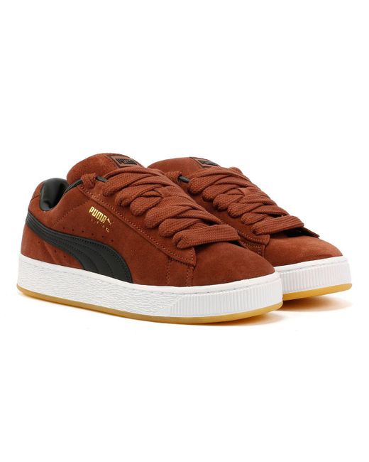 PUMA Brown Suede Xl Suede Chocolate Sneakers