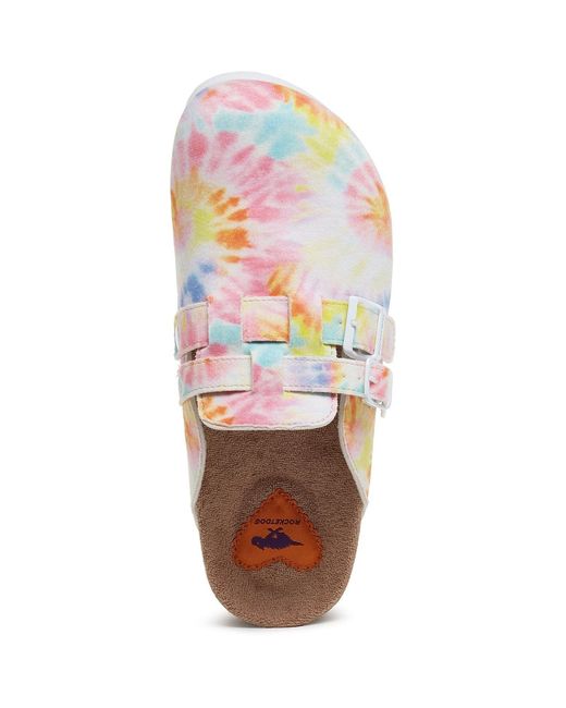 Rocket Dog Pink Abel Plus Tucker Cotton Pastel/Multi Mules