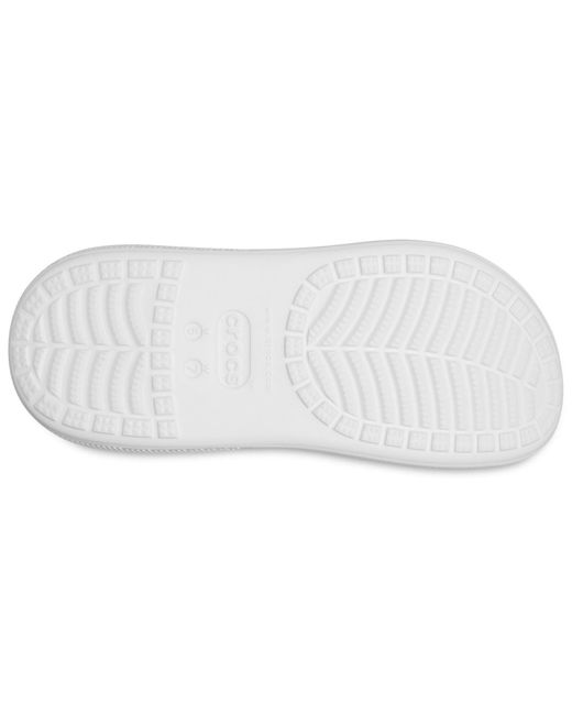 CROCSTM White Classic Crush Eva Clogs