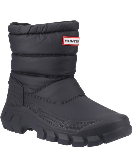 Hunter Blue Intrepid Short Snow Boots for men
