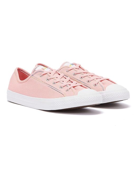 converse dainty rose gold