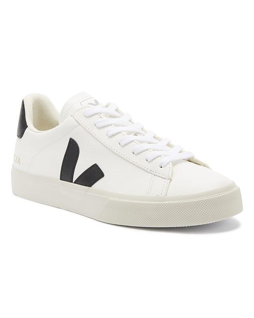 Veja Campo White Leather Sneakers for men