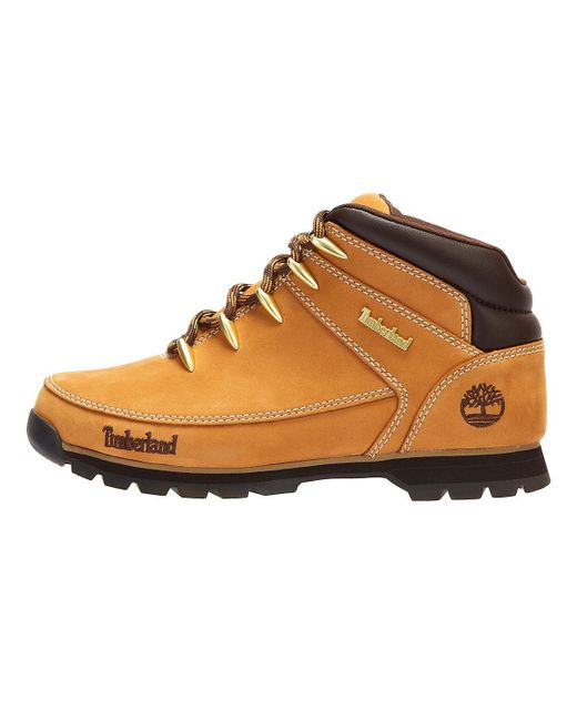 men's euro sprint hiker boots wheat nubuck