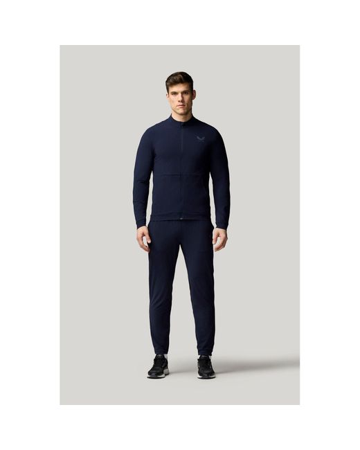 Castore Blue Tech Training Track Jackets for men