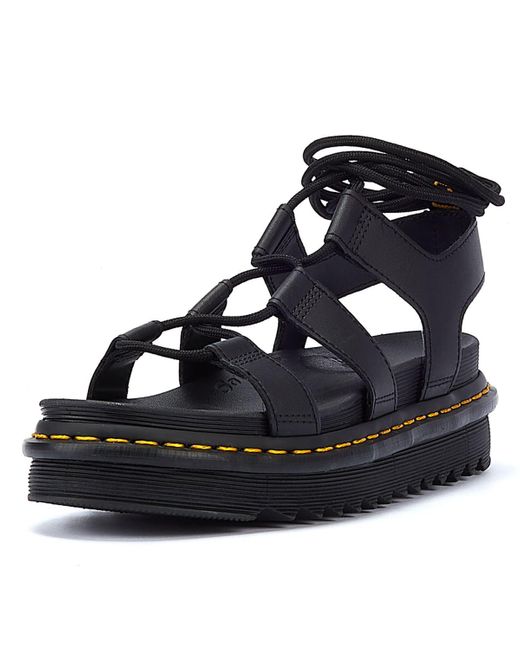 Dr. Martens Black Nartilla Hydro Women's Sandals
