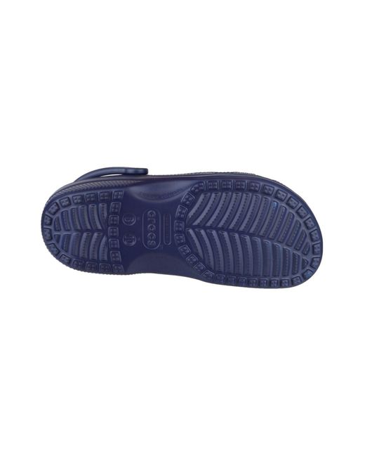 CROCSTM Blue Classic Croslite Rubber Clogs