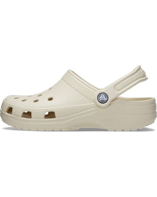 CROCSTM White Classic Clog Synthetic Bone Clogs