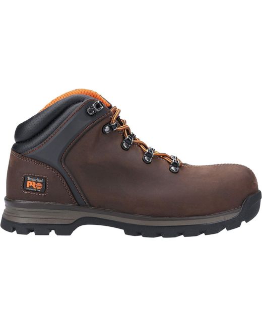 Timberland Brown Splitrock Ct Xt Leather Safety Boots
