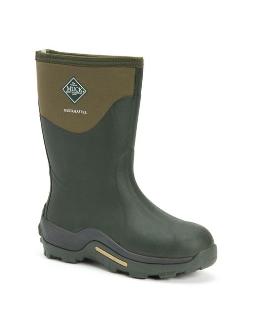 Muck Boot Green Muckmaster Mid Neoprene Wellington Boots