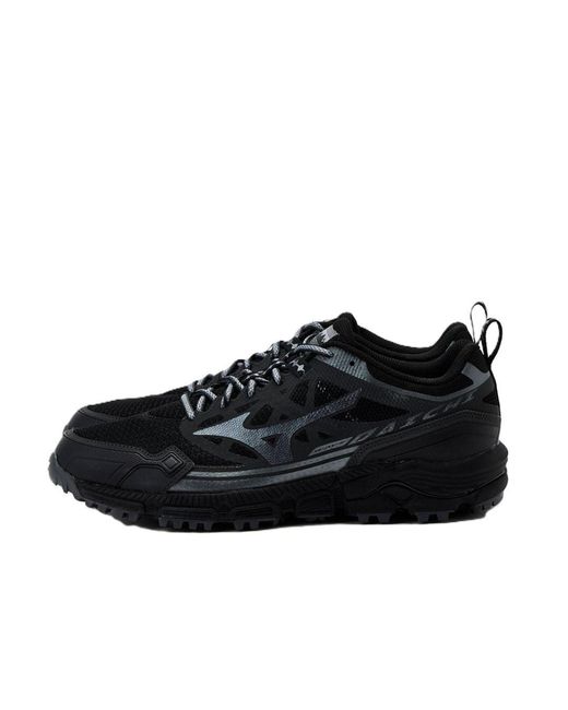 Mizuno Black Daichi Ls/Metallic/Iron Gate Trainers