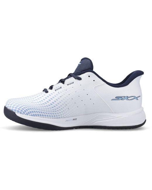 Skechers Blue Slip-Ins Relaxed Fit Viper Court Reload Trainers for men