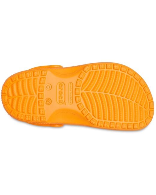 CROCSTM Orange Classic Clogs