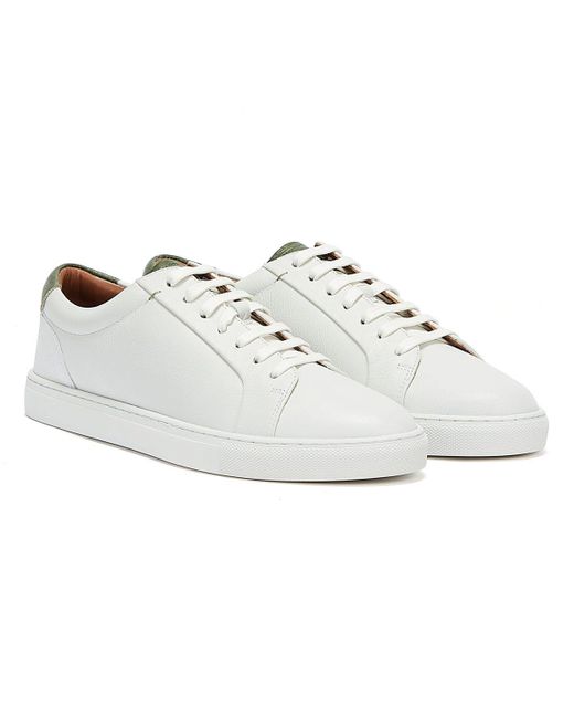 ted baker white sneakers mens