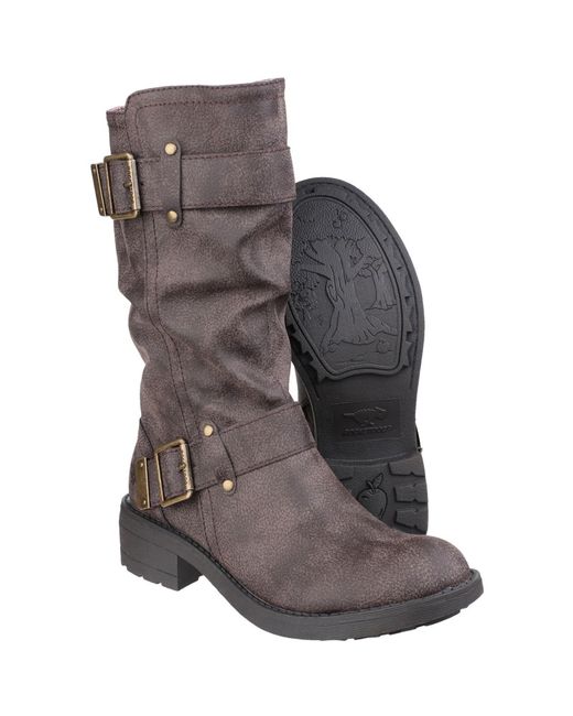 Rocket Dog Gray Trumble Synthetic Boots