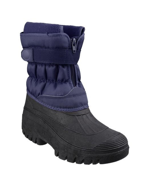 Cotswold Blue Chase Wellington Boots