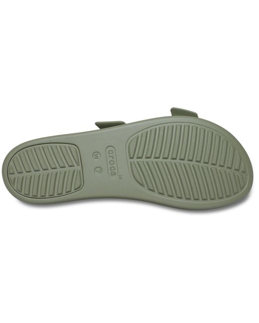 CROCSTM Green Brooklyn Buckle Eva Cargo Sandals